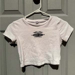 Monte Carlo crop top